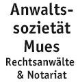 Logo von Anwaltssozietät Mues