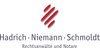 Logo von Hadrich, Niemann & Schmoldt - Rechtsanwälte und Notare -