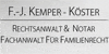 Logo von Kemper-Köster Franz-Josef Rechtsanwalt und Notar