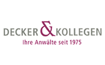 Logo von Rechtsanwälte Decker & Kollegen Partnerschaftsgesellschaft mbB