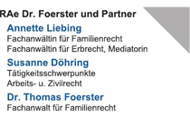 Logo von Rechtsanwälte Foerster und Partner
