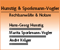 Logo von Rechtsanwälte u. Notare Hunstig & Sporkmann-Vogler, Kröger André