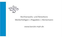 Logo von Rechtsanwaltsbüro Müllerhöltgen, Pogadetz, Heinemann