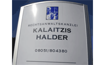Logo von Rechtsanwaltskanzlei Kalaitzis, Halder